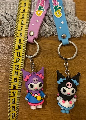 Renkli Püsküllü Bohem Kadın Anahtarlık - Görsel 7