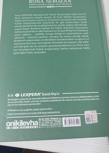 Hukukta Yöntem-Mantık - Serozan 3. Baskı - Görsel 3