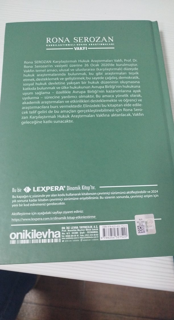 Hukukta Yöntem-Mantık - Serozan 3. Baskı - Görsel 3
