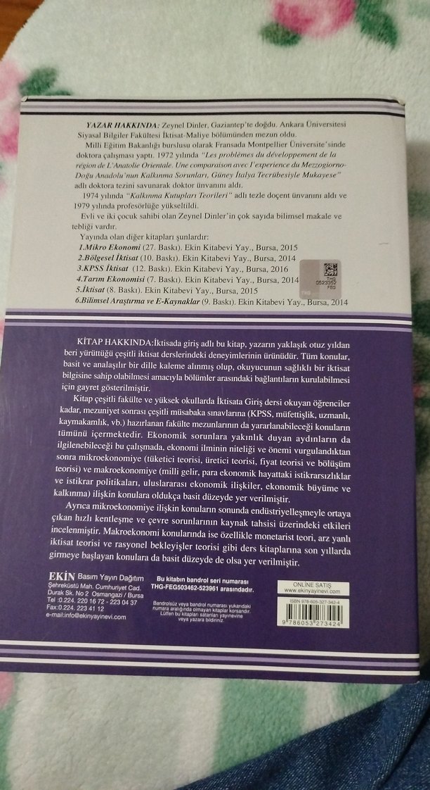 İktisada Giriş - Prof. Dr. Zeynel Dinler - Görsel 3