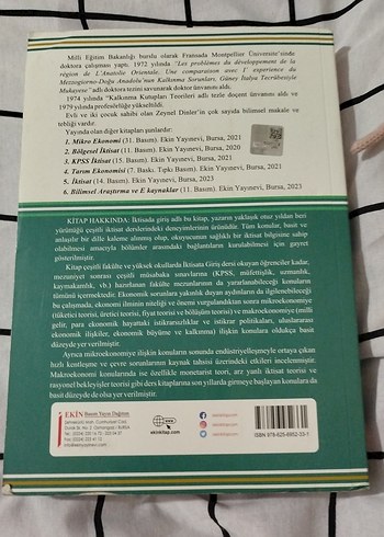 İktisada Giriş - Prof. Dr. Zeynel Dinler - Görsel 3