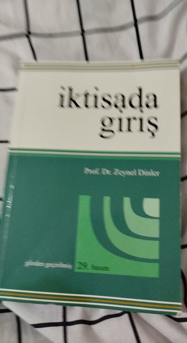 İktisada Giriş - Prof. Dr. Zeynel Dinler - Görsel 4
