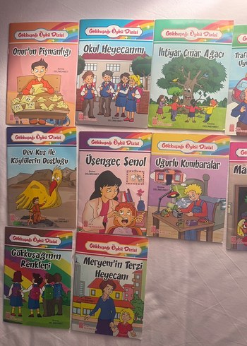 Beden Çocuklar için 10 Gökkuşağı Öykü Dizisi Kitabı