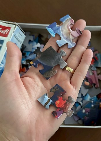 Diğer Çocuklar için 100 Parça Frozen 2 Puzzle