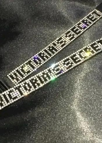 VS sütyen askısı swarovski taşlı - Görsel 6