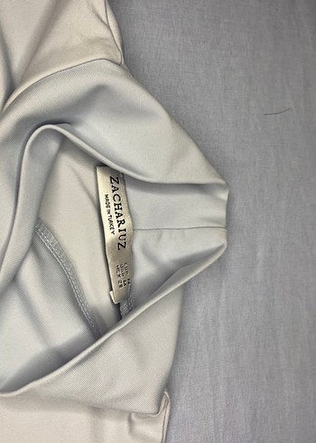 Bebek mavisi  Boğazlı Atlet - Görsel 2