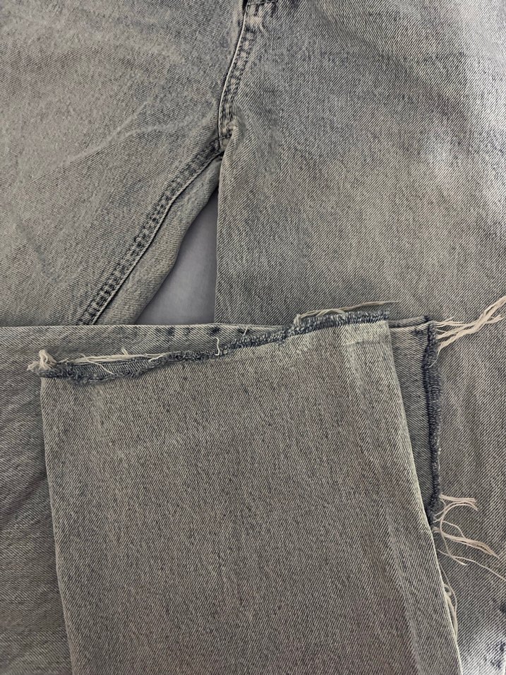 Açık mavi buz mavisi kadın Boy Jean - Görsel 2