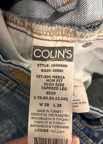 Gri Mavi Kadın Denim Pantolon - Görsel 6