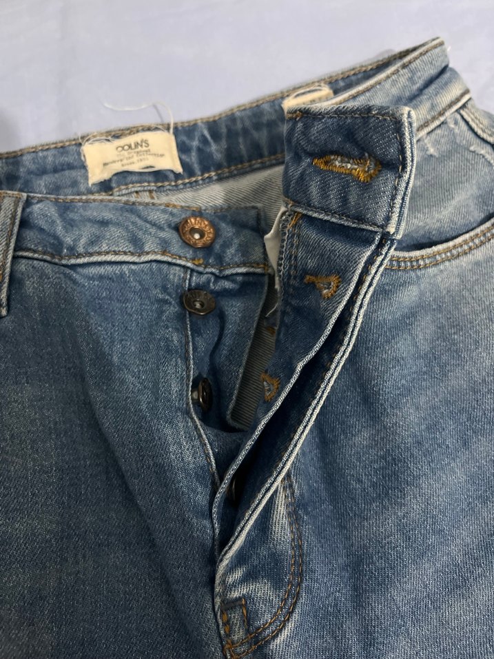 Gri Mavi Kadın Denim Pantolon - Görsel 5