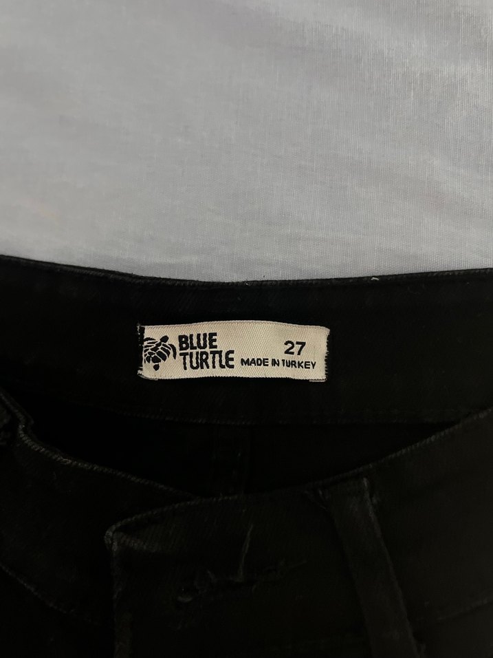 Siyah Kadın Boy Friend Pantolon - Görsel 2