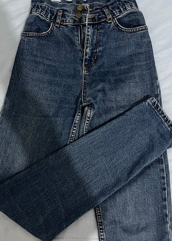 Mavi Normal Boy Denim Kadın Jean - Görsel 2
