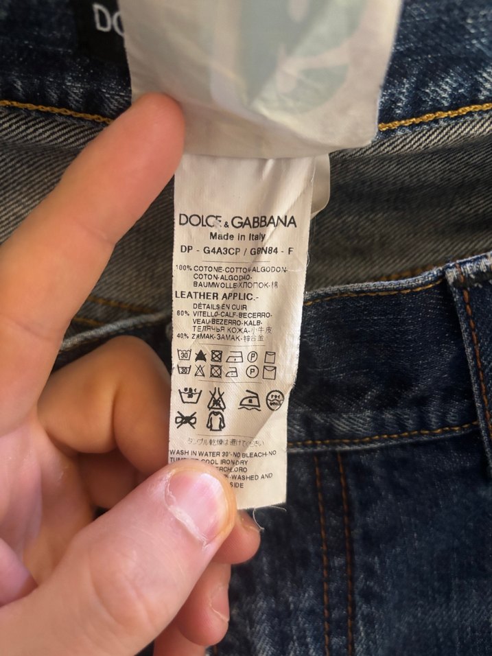 Navy Renkli Erkek Bol Kesim Denim Jean — görsel 3/6