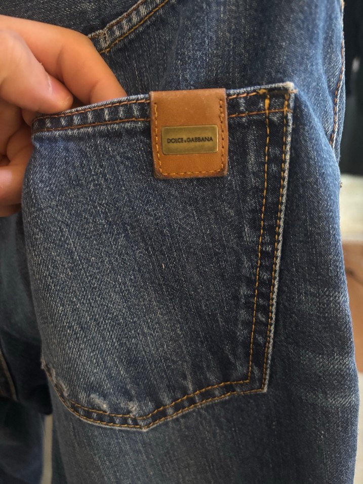 Navy Renkli Erkek Bol Kesim Denim Jean — görsel 6/6