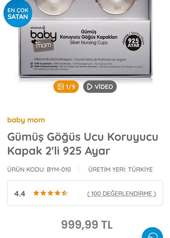 925 Ayar Gümüş Koruyucu Göğüs Kapakları - Görsel 2