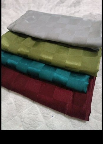 Kadın Çok Renkli Pilili Bohem Şal - Görsel 2