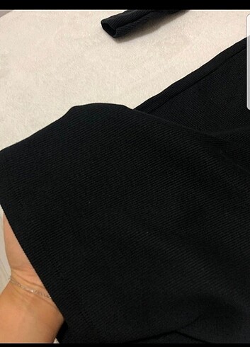 universal Beden siyah Renk Yeni yaka fermuarlı mini elbise
