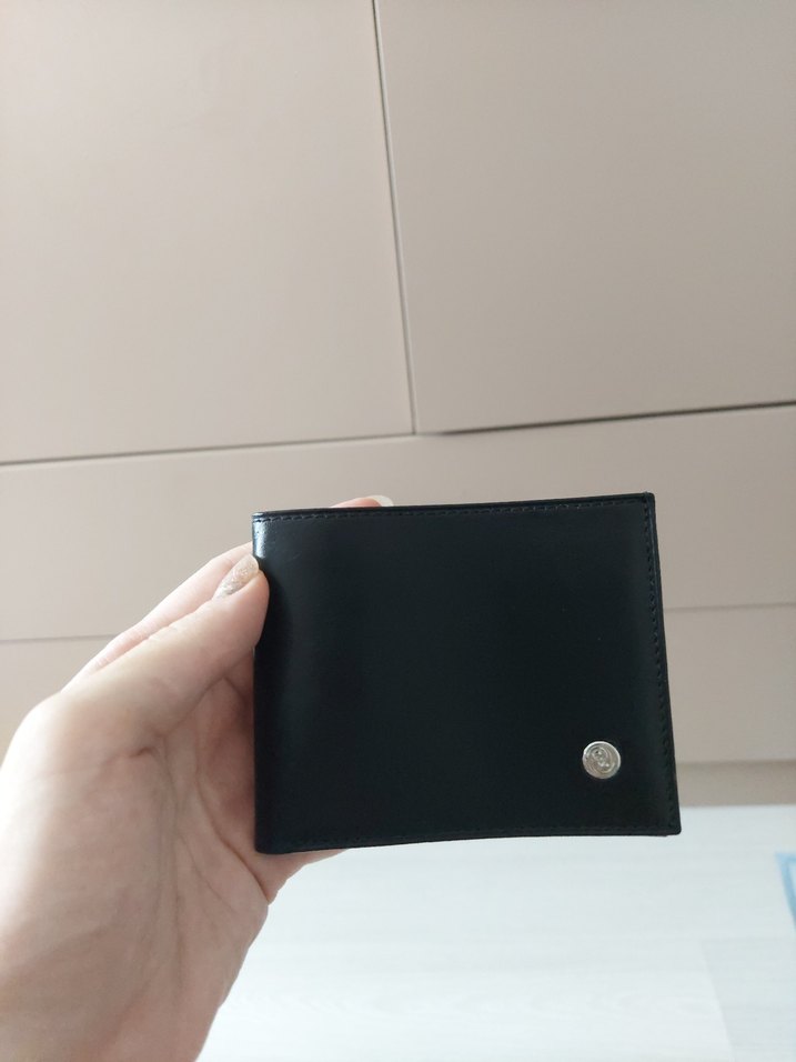 Vakko Siyah Deri Erkek Cüzdanı - Görsel 4