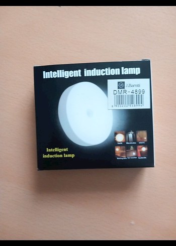 USB ile Şarj Edilen Beyaz LED Lamba - Görsel 2