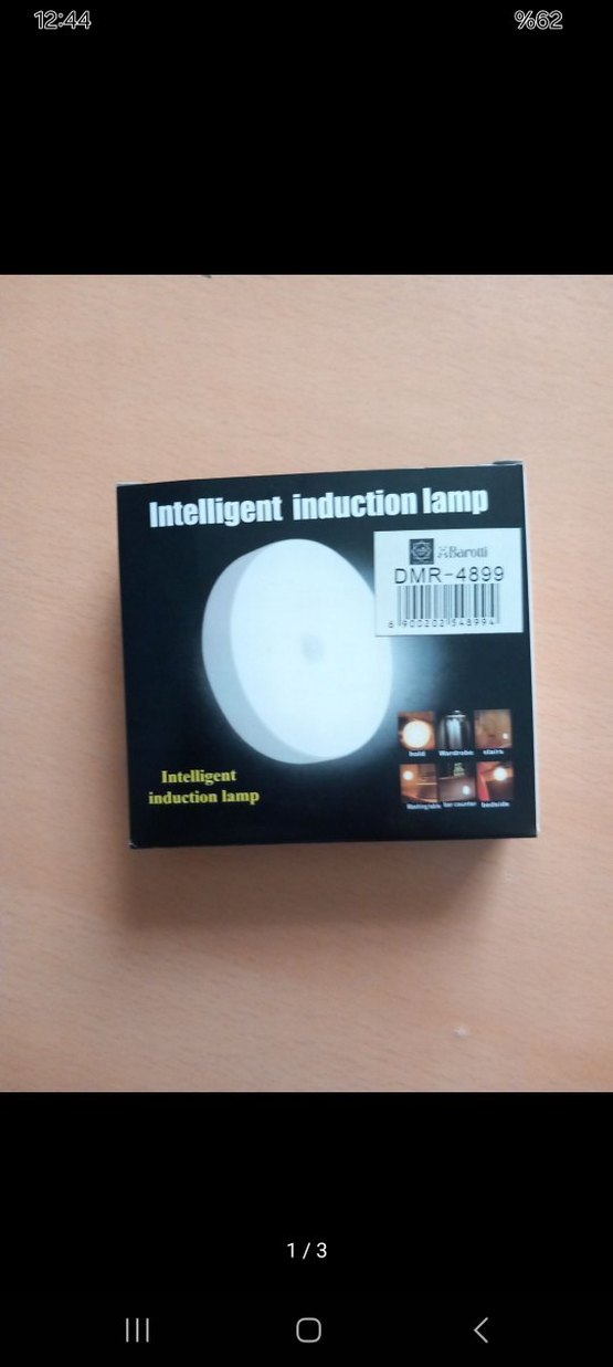 USB ile Şarj Edilen Beyaz LED Lamba - Görsel 2