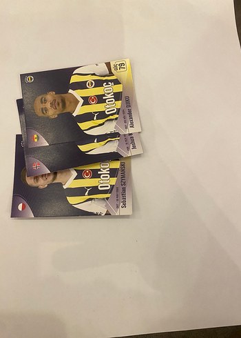 Fenerbahçe Sporcu Kartları sadece 3 adet