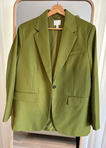 s Beden H&M Yeşil Kadın Blazer Ceket