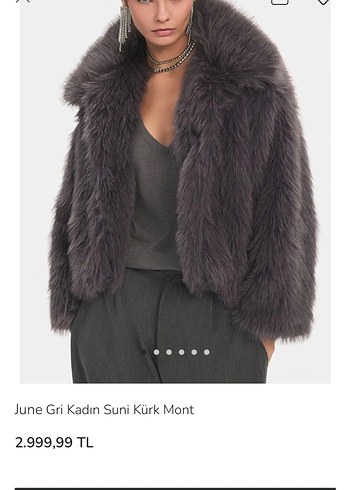 LCW Suni Kürk Mont - Görsel 2