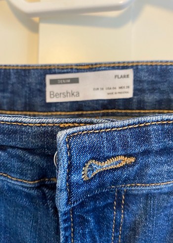 Bershka Bershka İspanyol paça pantolon