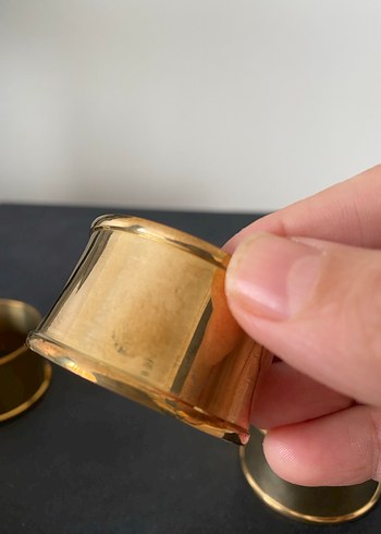 Karaca gold peçete halkası - Görsel 8