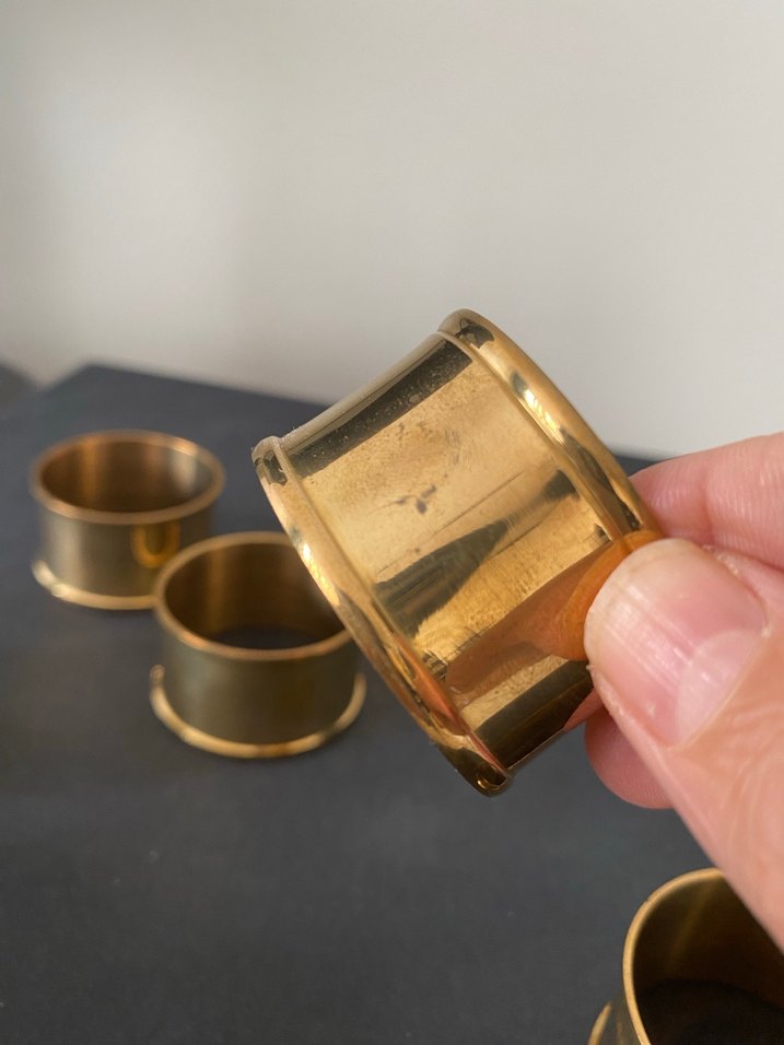 Karaca gold peçete halkası - Görsel 4