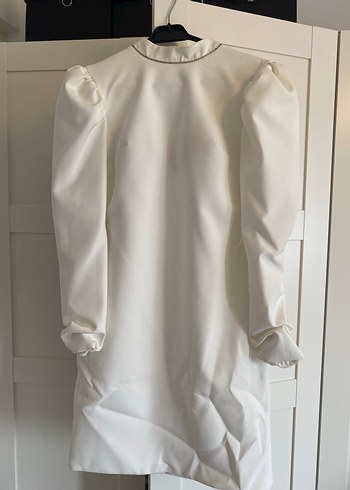 Zaten beyaz nikah elbisesi - Görsel 2