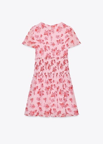 Zara Zara / Çiçek Desenli Kisa Elbise