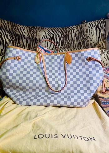 Louis Vuitton Damier Azur Never Full
