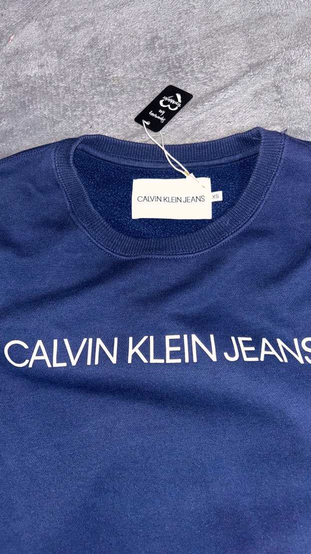 Lacivert Orijinal Calvin Klein Jeans Sweatshirt XS — görsel 2/6