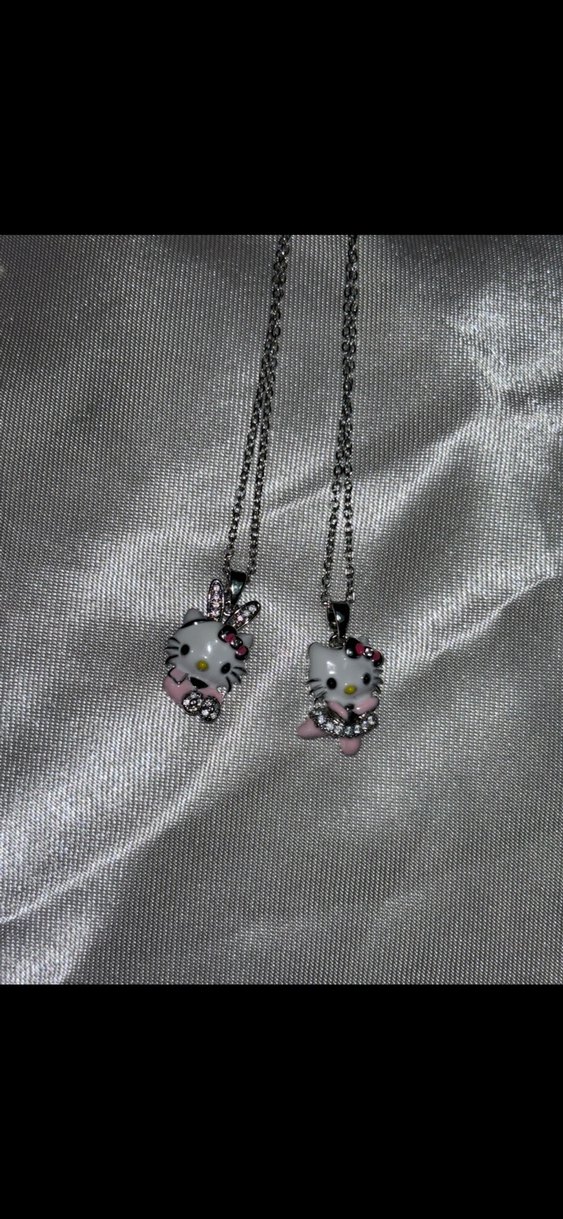 hello kitty çelik kolye  - Görsel 2