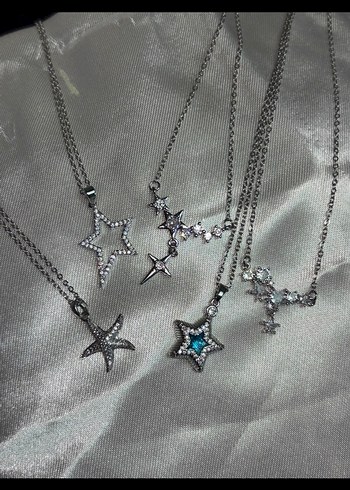 yıldız çelik kolye  - Görsel 2