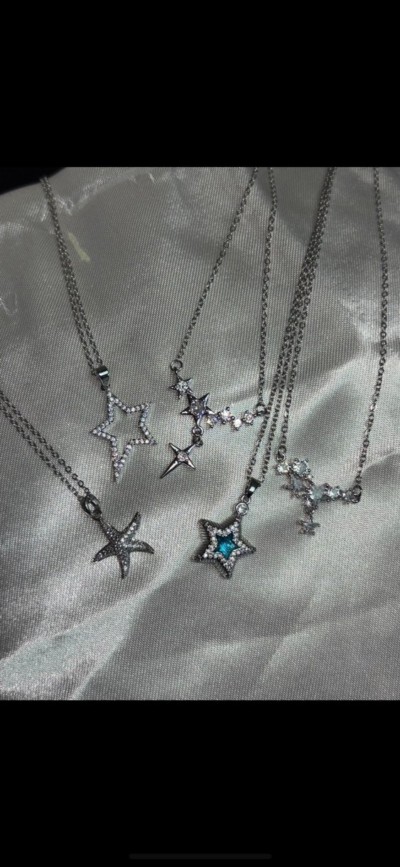 yıldız çelik kolye  - Görsel 2