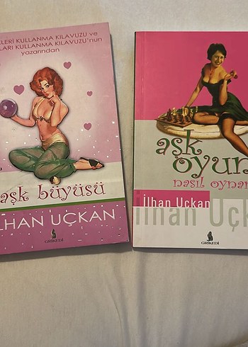 İlhan Üçkan'dan Aşk Büyüsü ve Aşk Oyunu Kitapları