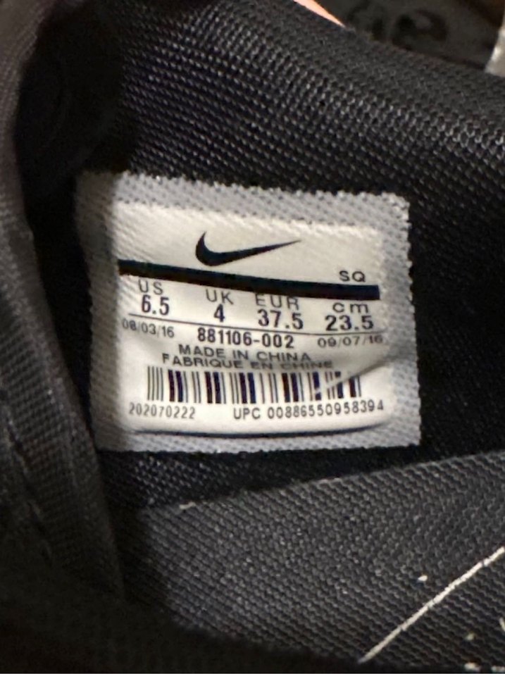 Nike Siyah Spor Ayakkabı - Görsel 5