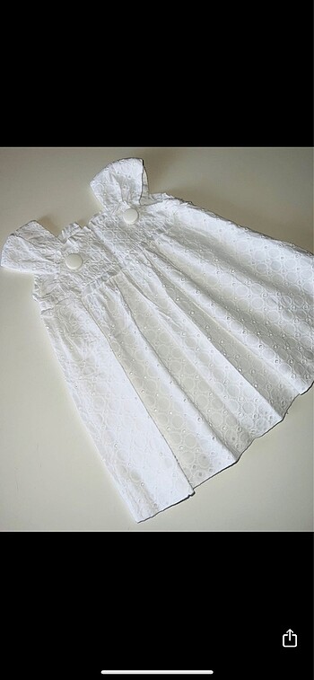 Zara 9-12 fisto elbise