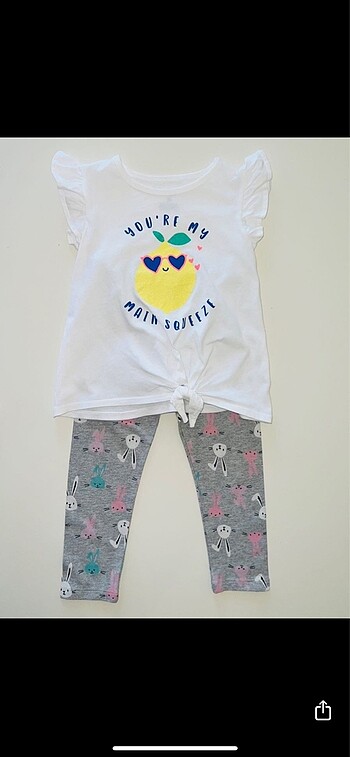 Gap Gap tayt 2 yaş carters tshirt 3 yaş