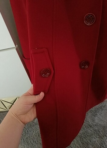 Borda kaşe kaban  - Görsel 2