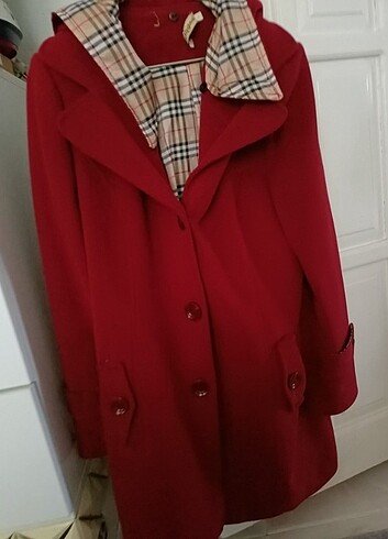 Borda kaşe kaban  - Görsel 3