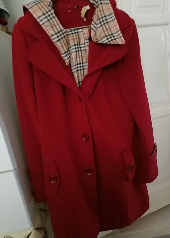 Borda kaşe kaban  - Görsel 3