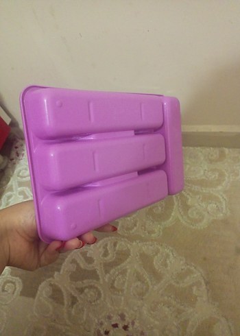 Pastel Mor Çatal Kaşıklık - Görsel 3