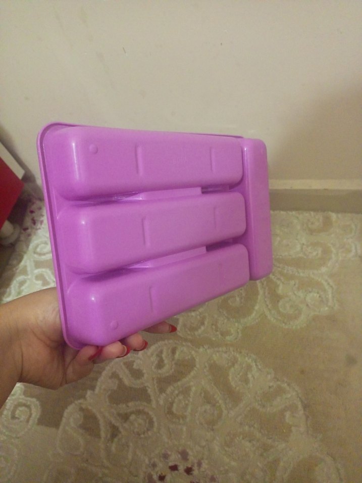 Pastel Mor Çatal Kaşıklık - Görsel 3