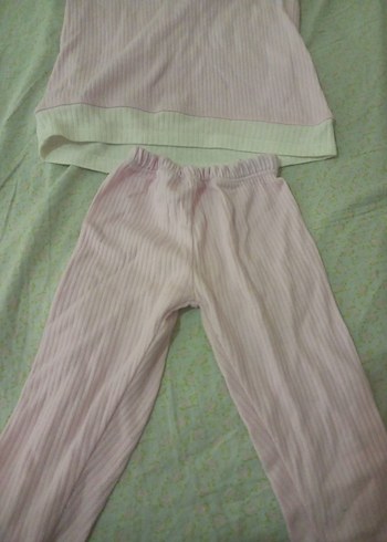 Pembe Kısa Kollu çocuk takım - Görsel 2