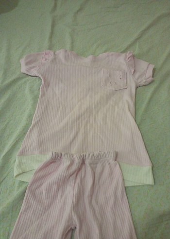 Pembe Kısa Kollu çocuk takım - Görsel 4