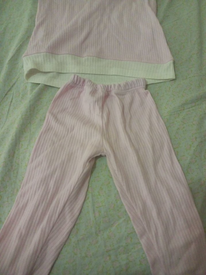 Pembe Kısa Kollu çocuk takım - Görsel 2