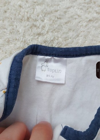 Beyaz Gri Bebek Kundak Uyku Tulumu - Görsel 2