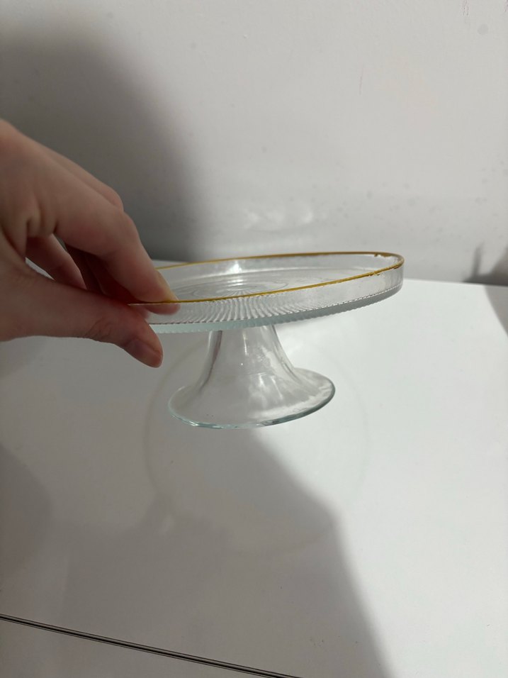 Beyaz Kapaklı Cam Şekerlik - Görsel 3